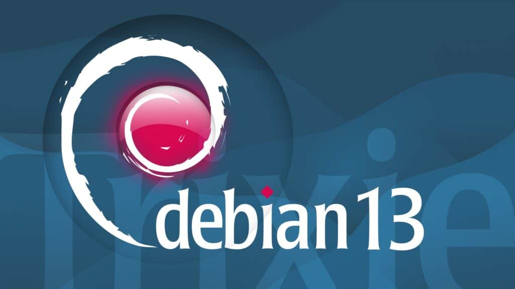 Логотип Debian 13